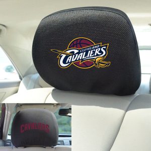 Fanmats Cleveland Cavaliers bestickte Kopfstütze Abdeckung Set – 2 Stück