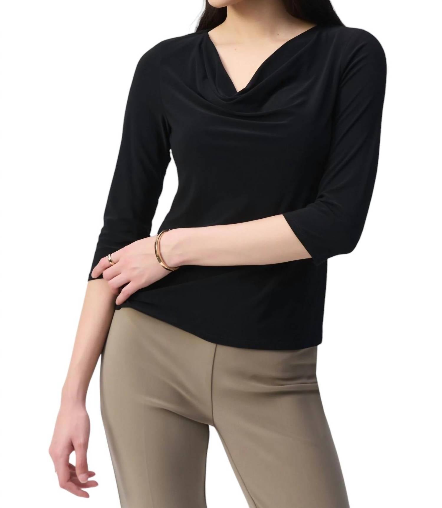 Top in Schwarz