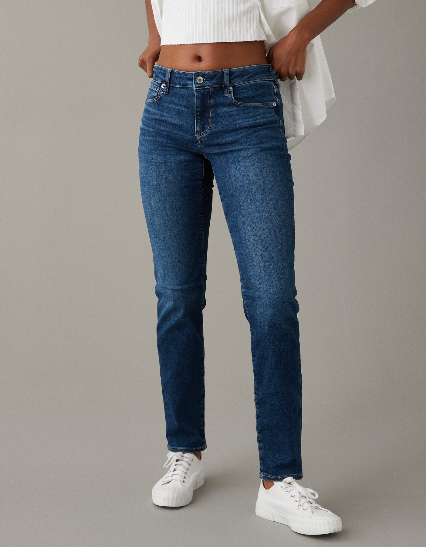AE Next Level Niedriger Bund Skinny Jean
