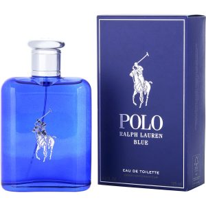 polo blue von ralph lauren edt spray nachfüllbar 4,2 oz Herren 7827905806396