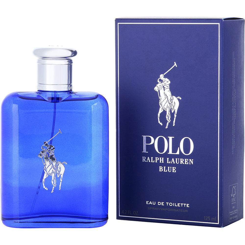 Polo Blue von Ralph Lauren Eau de Toilette Nachfüllbare Spray 4.2 Oz Herren