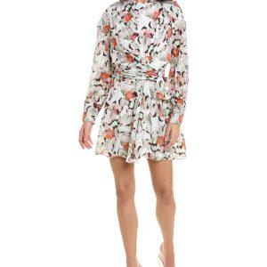 IRO Fil Coupe Minikleid aus Seide 7277284524092