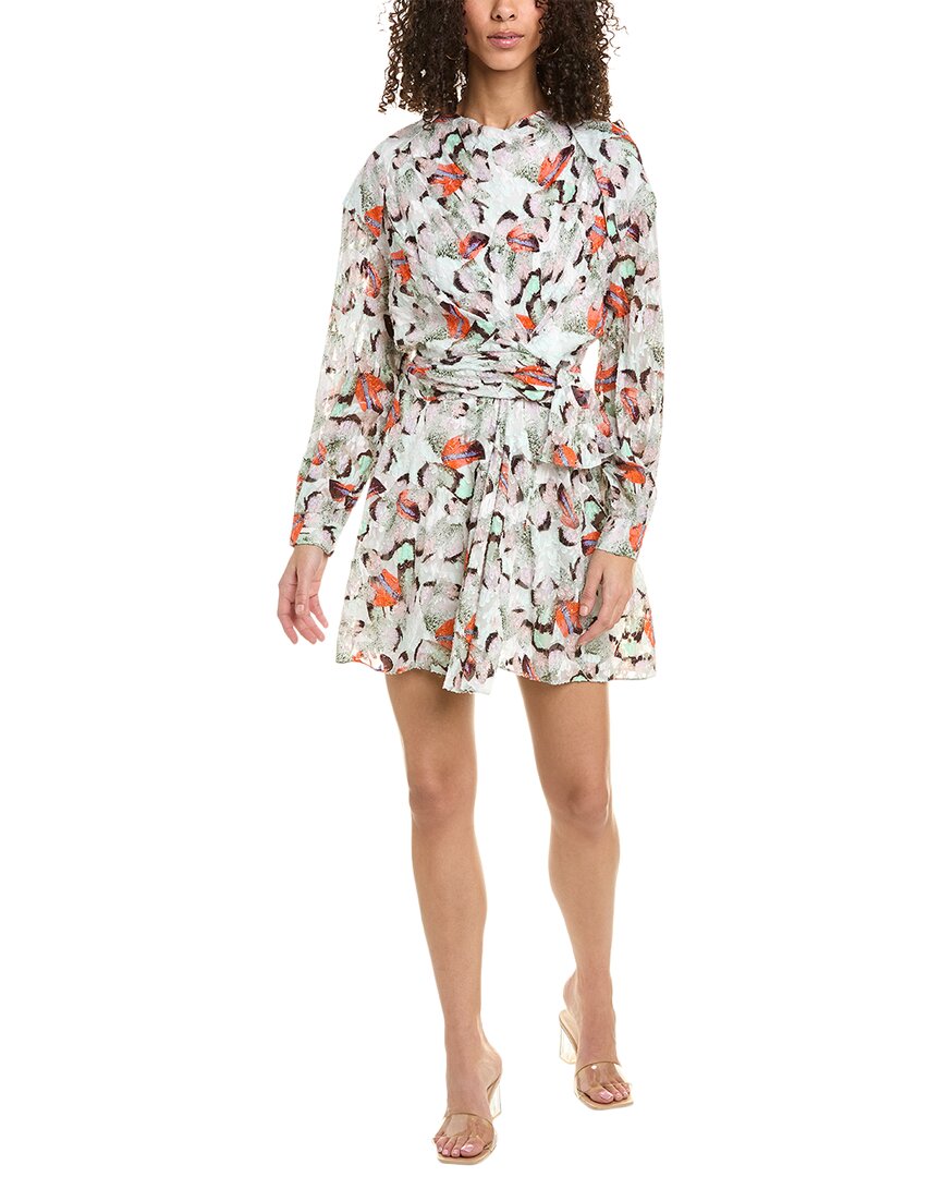 IRO Fil Minikleid aus Seidenblend