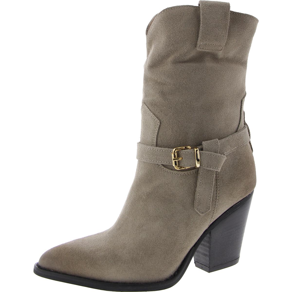HARDY Schnalle Spitzed Toe Booties