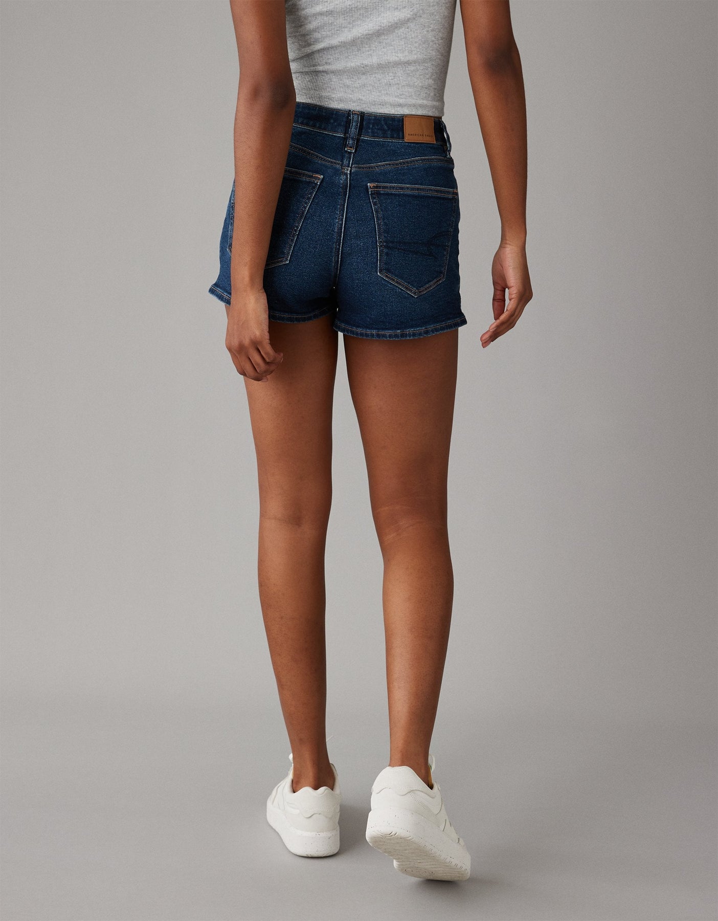 AE Stretch Denim Mom kurz