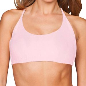 Große Insel Bralette Bikini Top in Sfs Orchidee