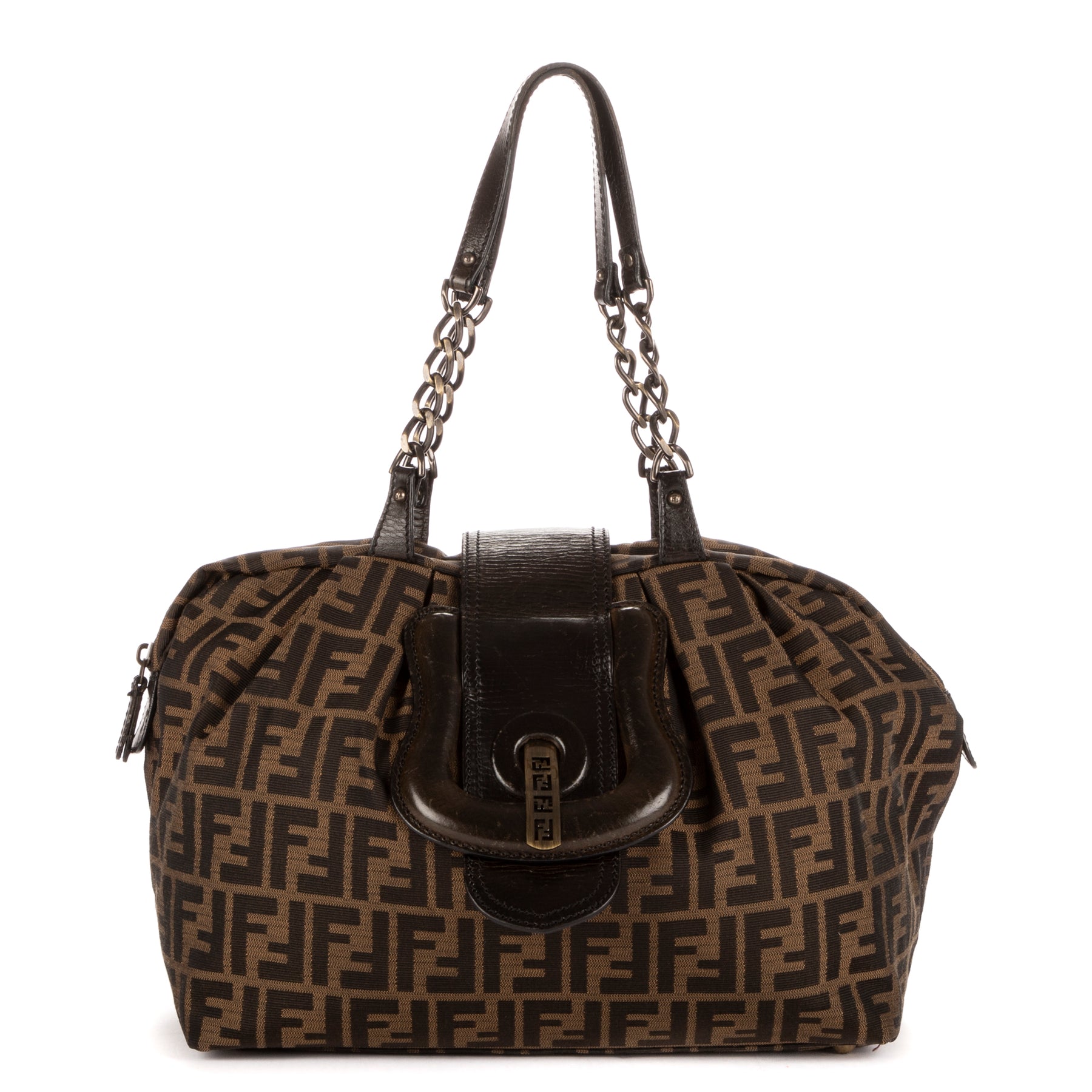 Vintage B Schnalle Dome Kette Tragetasche