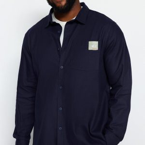 Trendyol Herren regelmäßig plus Größe Shirt