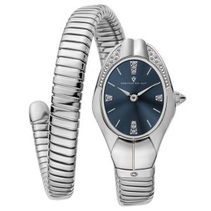 Christian Van Sant Damen Naga Blau Dial Uhr