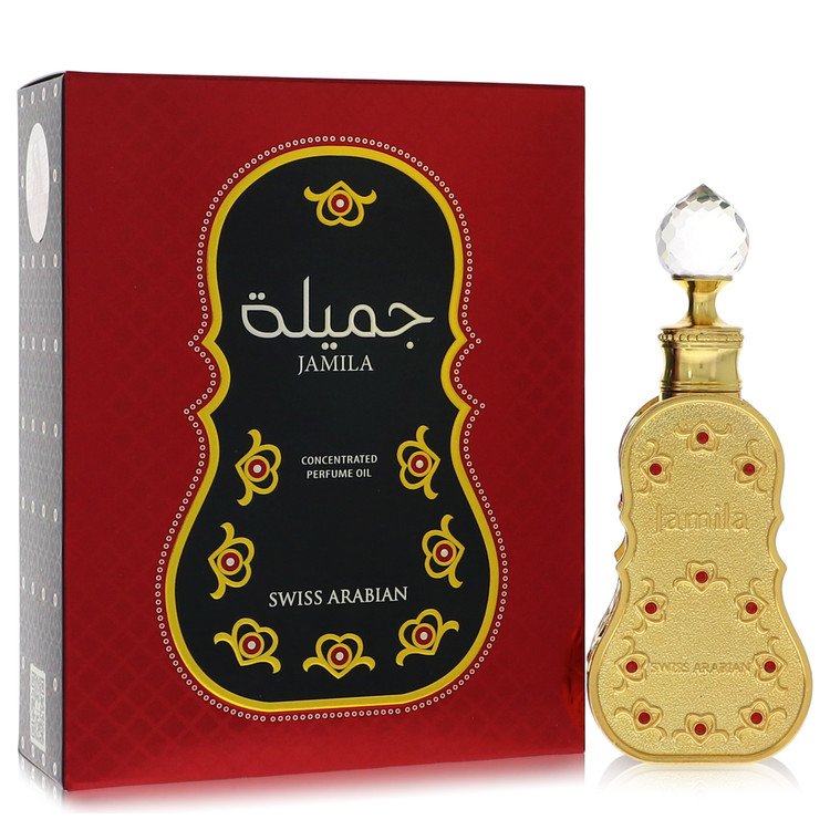 Swiss Arabian Jamila von Swiss Arabian Konzentriertes Parfümöl 0,5 oz für Damen