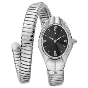 Christian Van Sant Damen Naga schwarzes Zifferblatt Uhr
