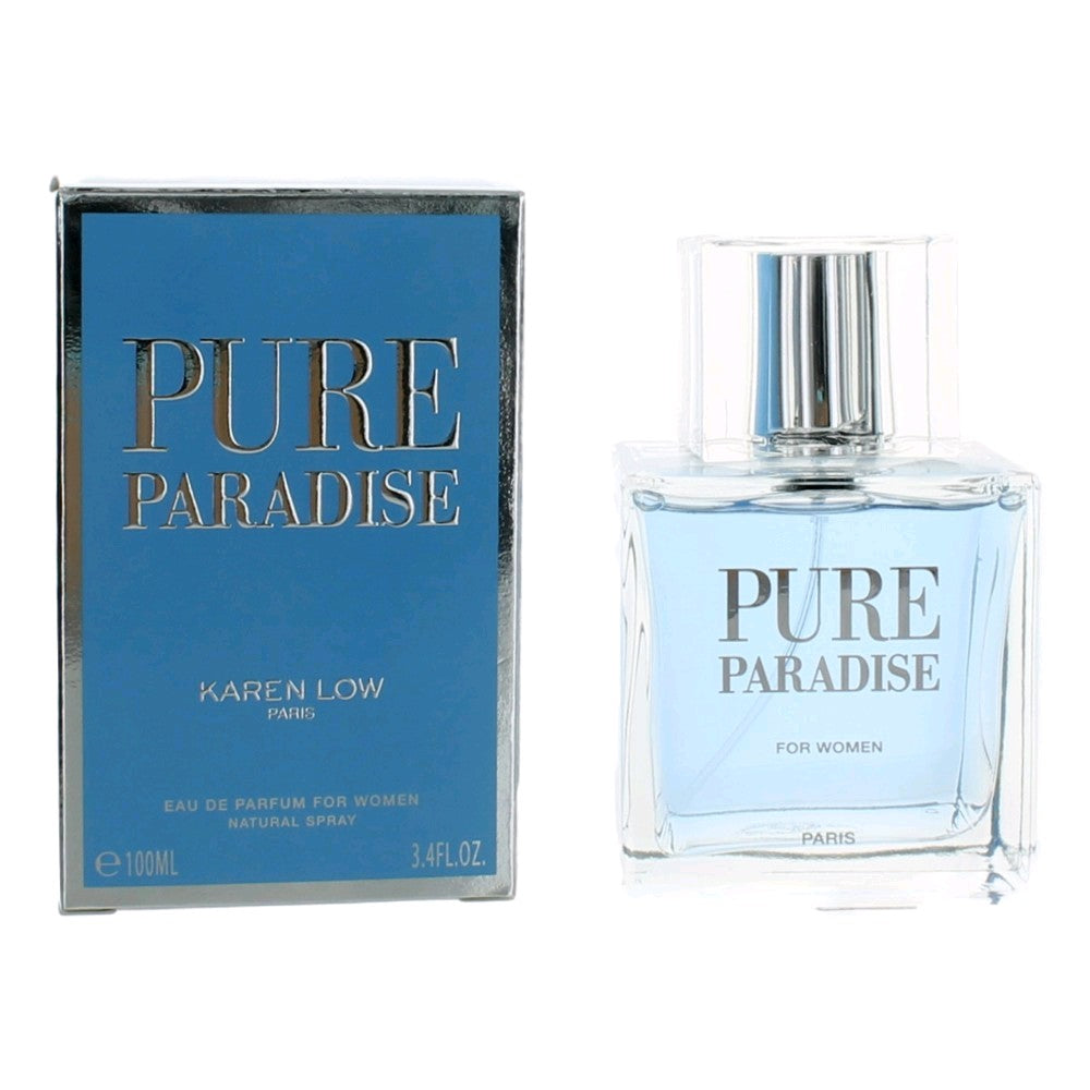 Pure Paradise von Karen Low, 3.4 oz Eau de Parfum Spray für Damen