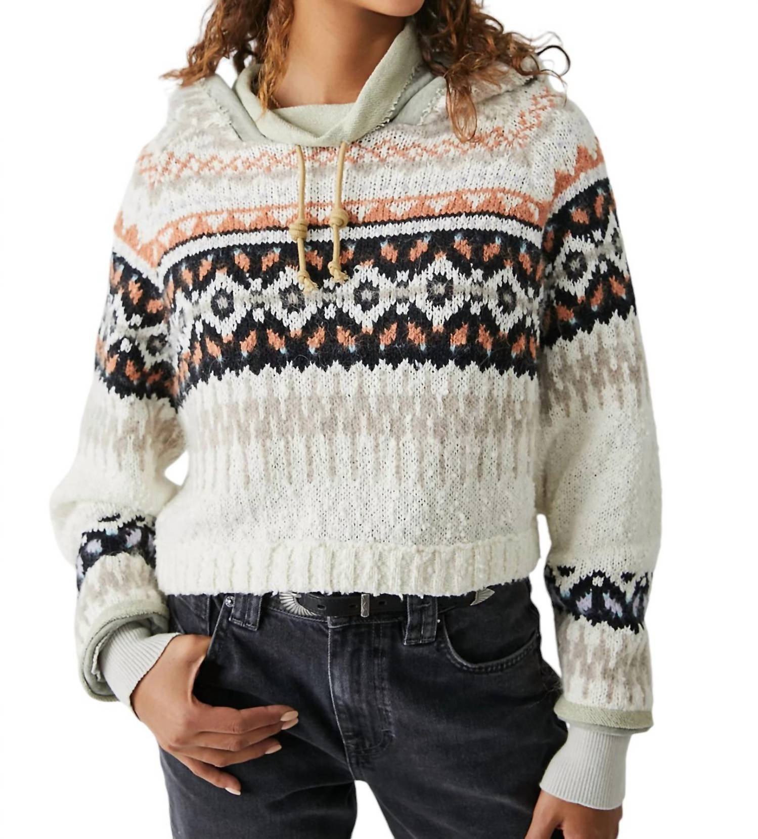 Inverness Kapuzenpullover in Haferflocken Gewürz Combo