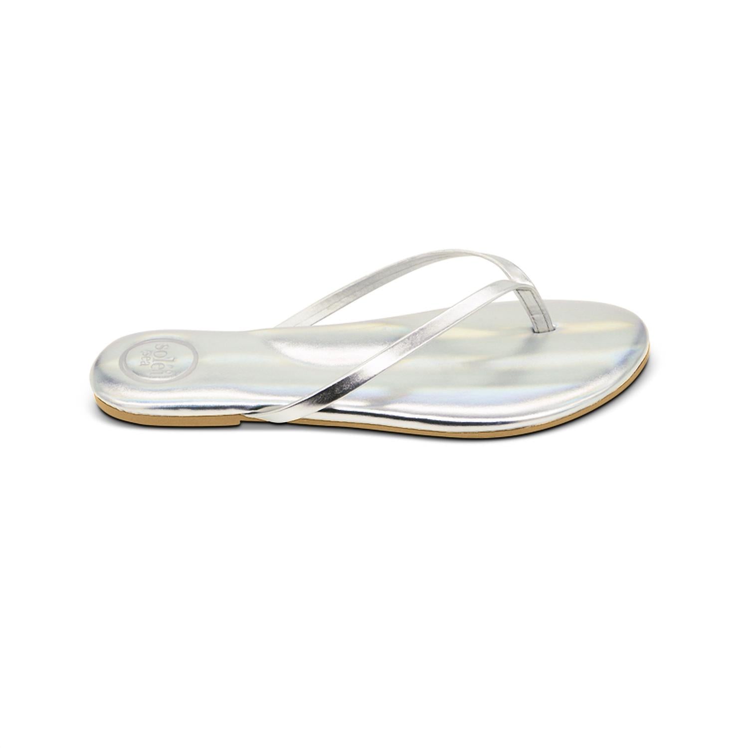 Indie Sandalette für Damen in Silber Metallic