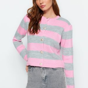 Trendyol Regular Strickjacke für Damen