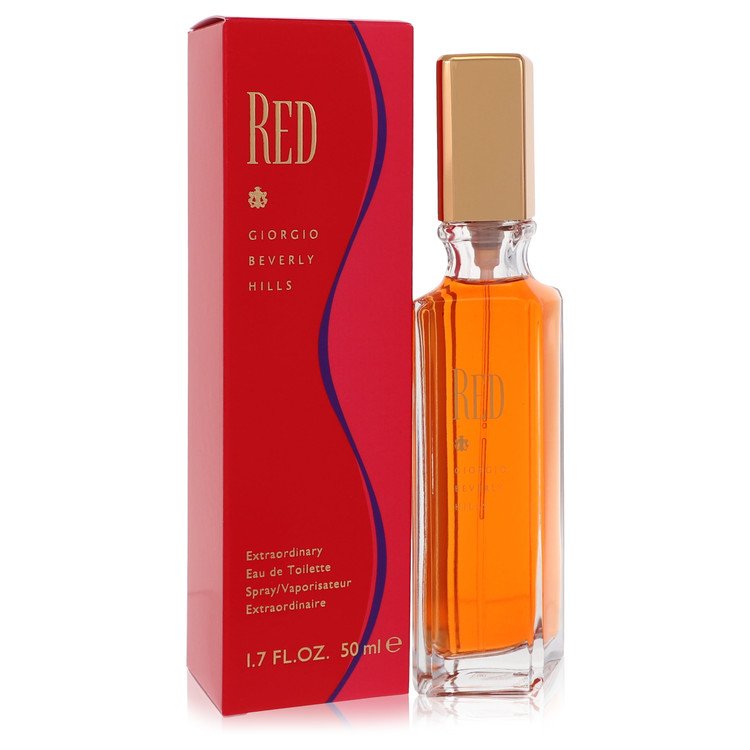 Red von Giorgio Beverly Hills Eau de Toilette Spray 1.7 oz für Damen