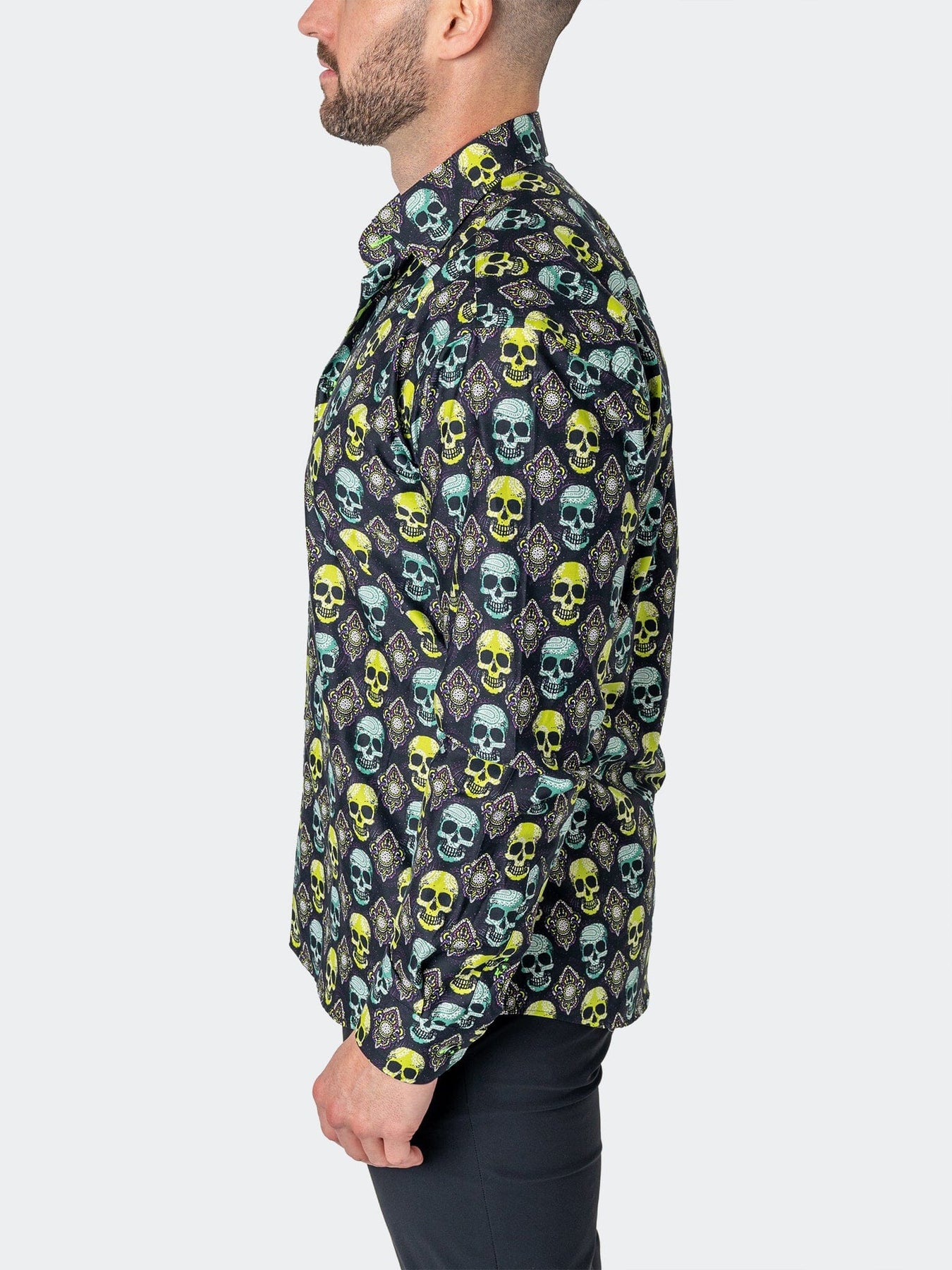 Fibonacci SkullVoodo Grün