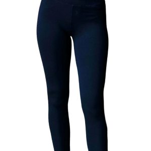 Perfect Mid-Rise Skinny Hose in schwarz
