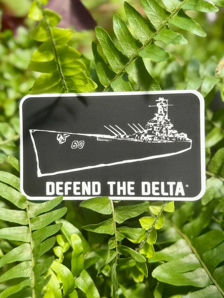 Verteidigen Sie den Delta® Sticker