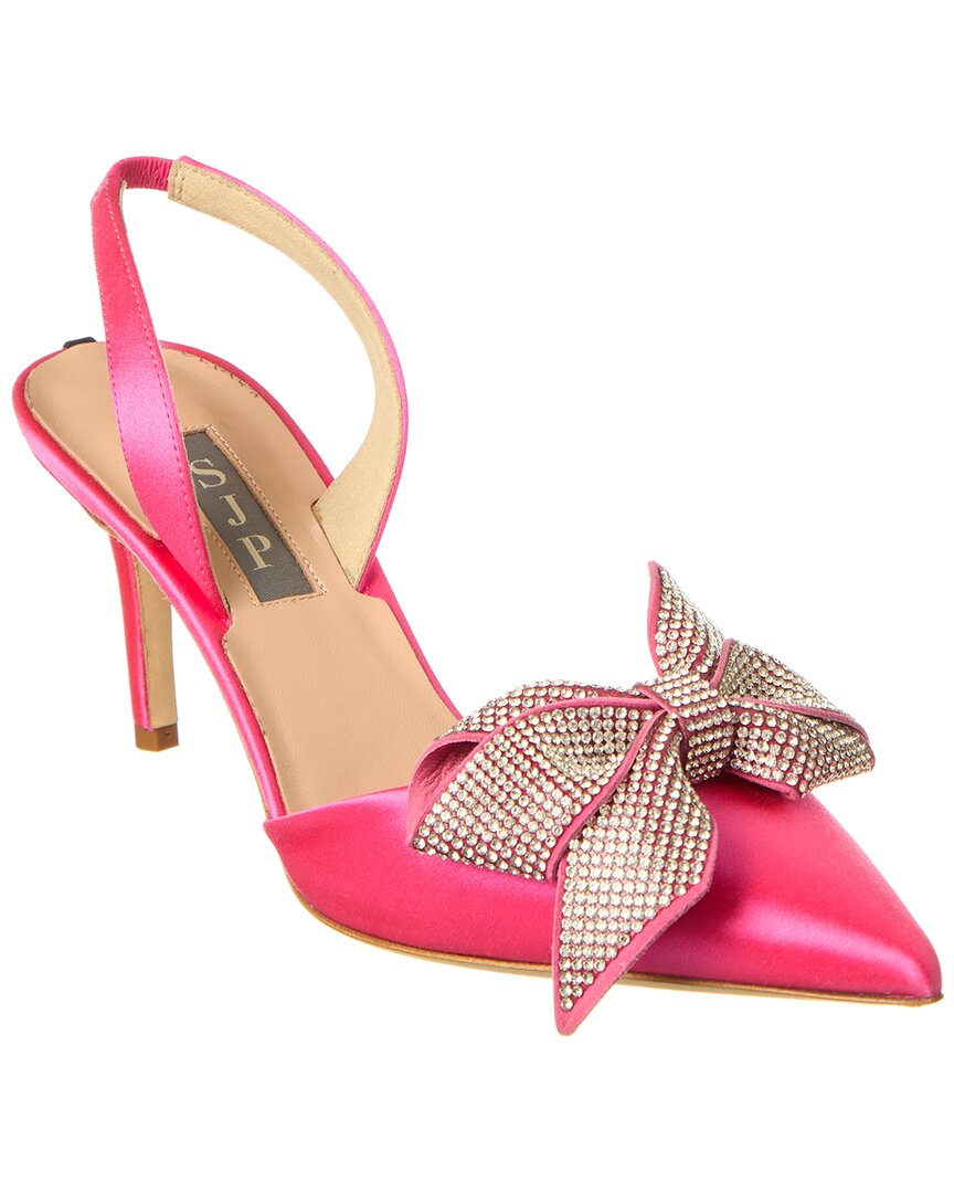 SJP von Sarah Jessica Parker Emmanuel 70 Satin Slingback Pump
