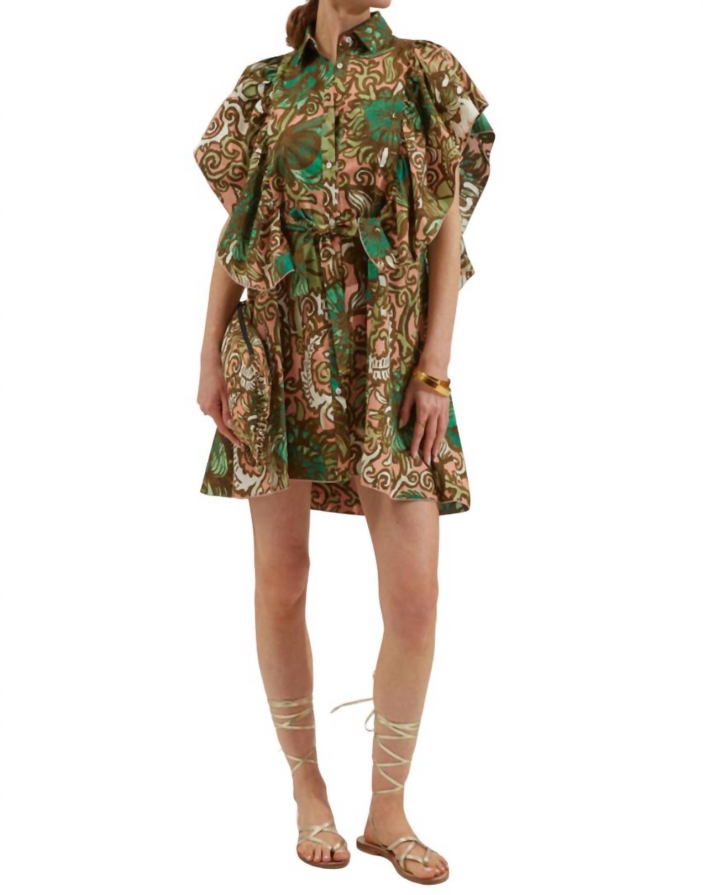 Scooter Kleid in Anemone Rosa