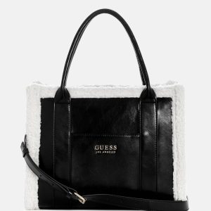 Biscoe Shearling Besatz Tragetasche