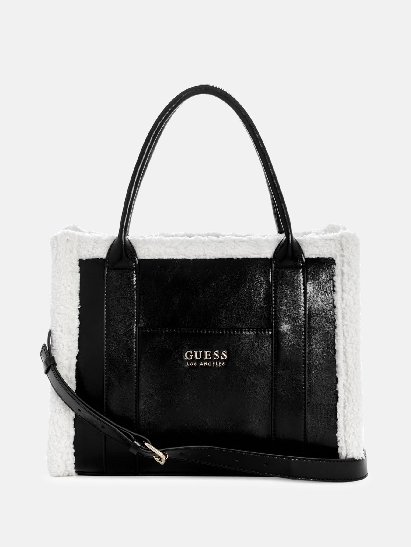 Biscoe Shearling Besatz Tragetasche