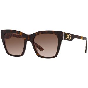 Dolce & Gabbana DG 4384 321773 53mm Damen quadratische Sonnenbrille