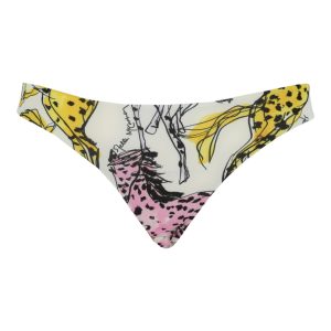 Bikinihose mit Pferdemuster