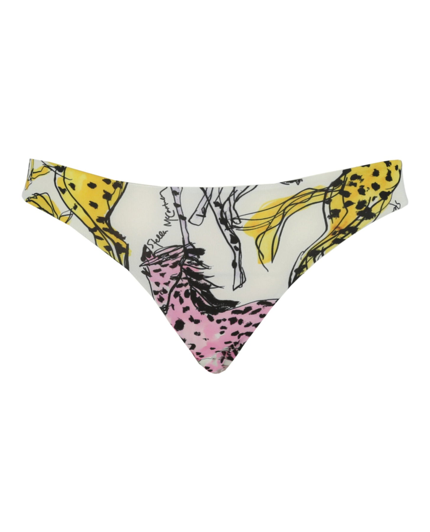 Bikinihose mit Pferdemuster