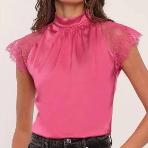 Shona Top in Fuchsia