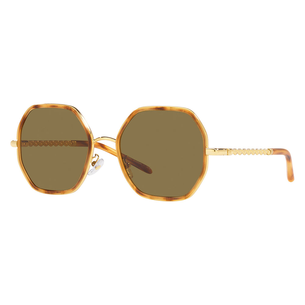 Tory Burch TY 6092 332873 55mm Damen geometrische Sonnenbrille