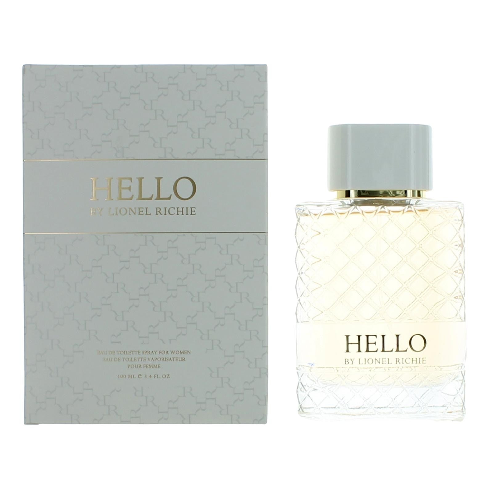 Hello von Lionel Richie, 3.4 oz Eau de Toilette Spray für Damen
