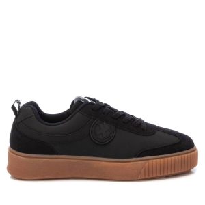 Damen Trainer Sneakers in schwarz 7803861663804