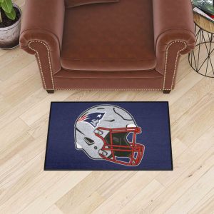Fanmats neue england Patrioten Starter Matte Akzent Teppich – 19′′ x 30′′, Helm Logo