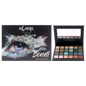 24 Lidschatten Palette – Bondi von Klara für Damen – 1.68 oz Lidschatten