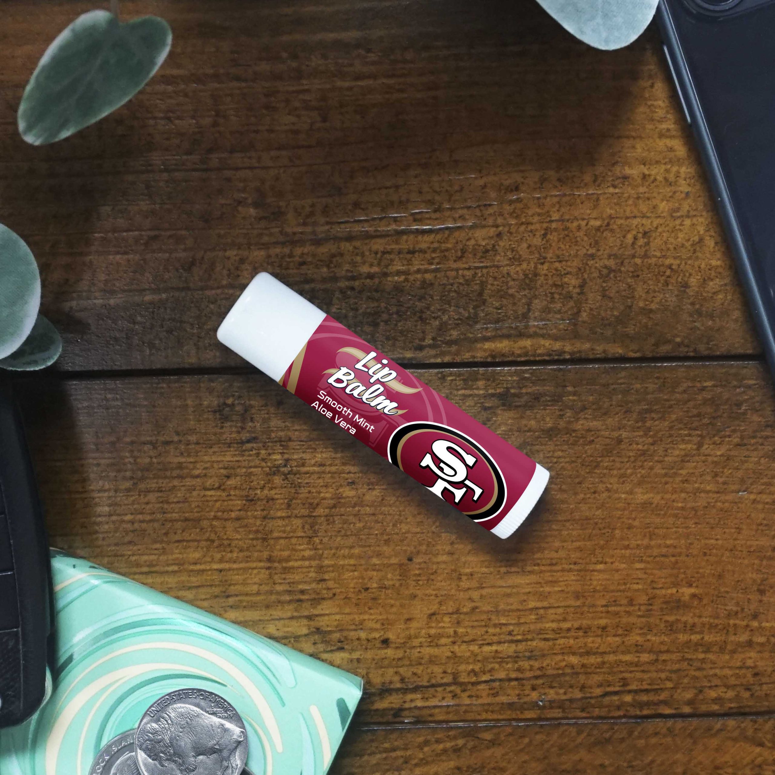 Fanmats San Francisco 49ers glatt Minze SPF 15 Lippenbalsam