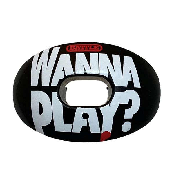 Kampf Sauerstoff "Wanna Play?" Mundschutz