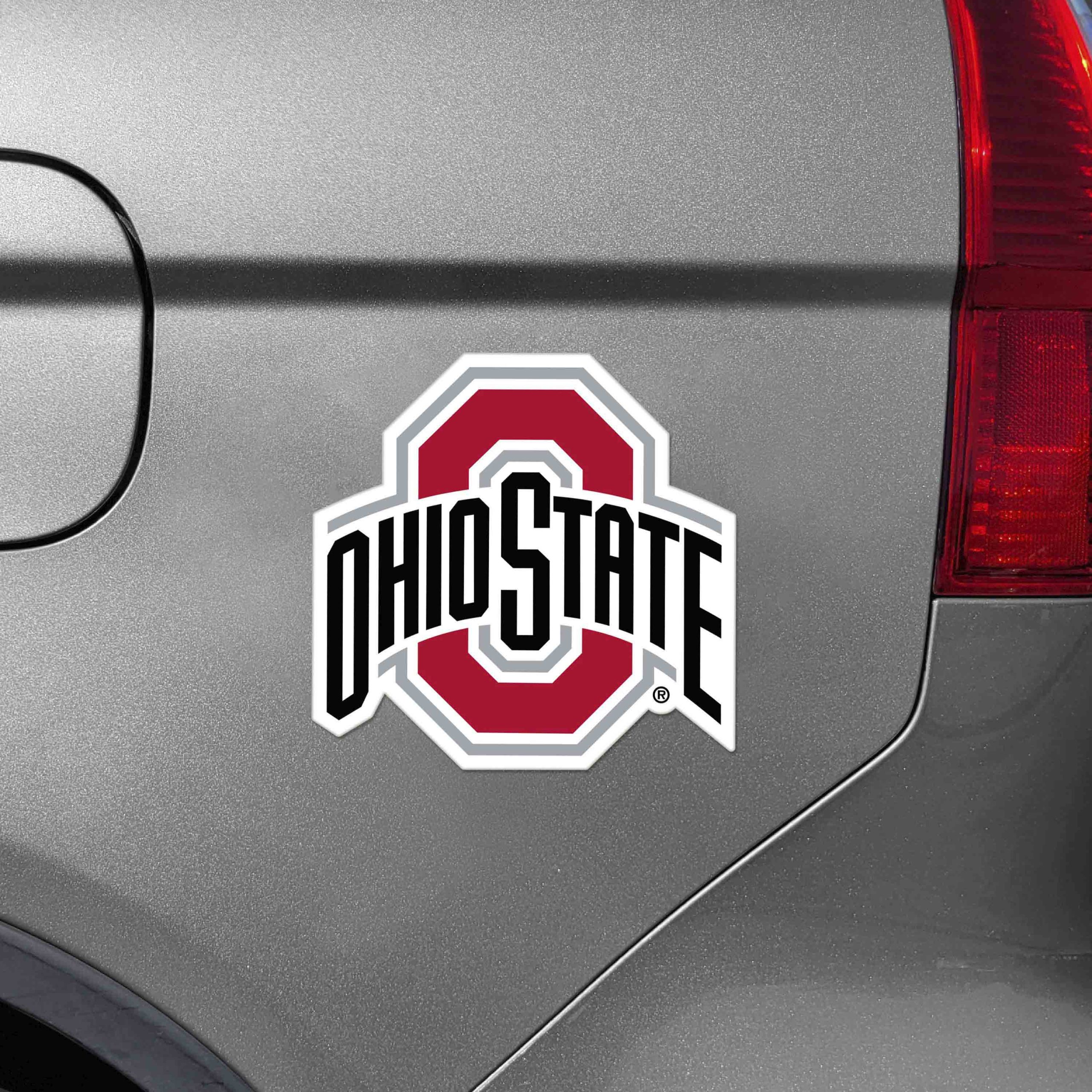Fanmats Ohio State Buckeyes großes Team Logo Magnet 8,7 "x 8,3"