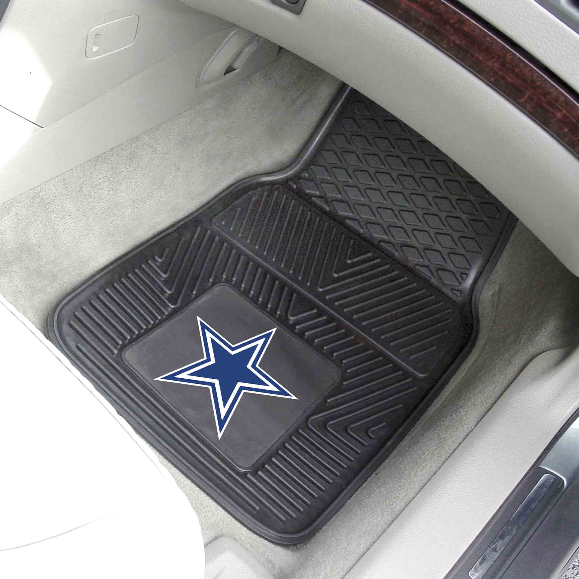 Fanmats Dallas Cowboys Heavy Duty Auto Matte Set – 2 Stück