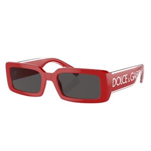 Dolce & Gabbana DG 6187 309687 53mm Damen Rechteck Sonnenbrille