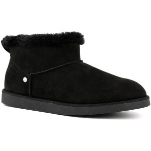 Kanoa Kunstfellstiefel mit Schafsleder