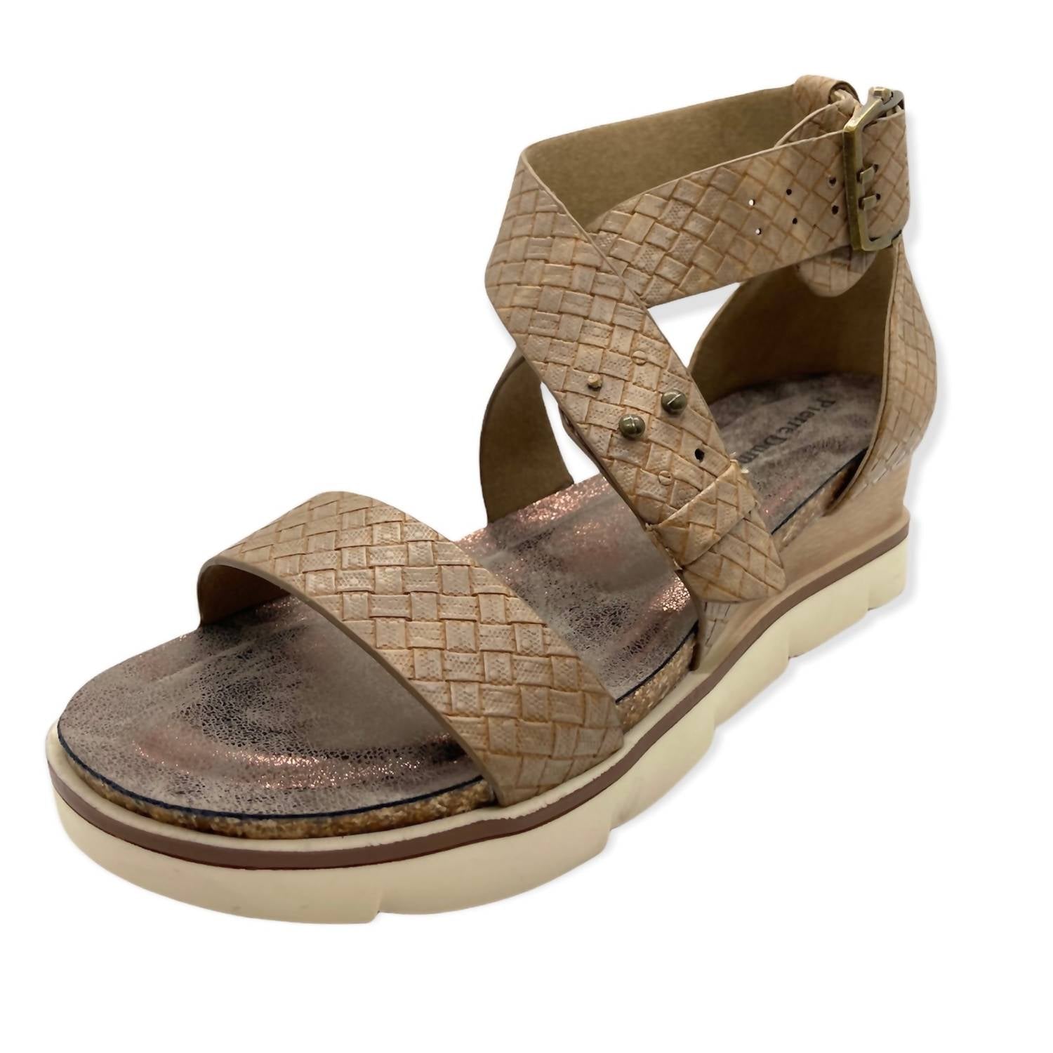 Lisle Keile in Taupe Hellbraun