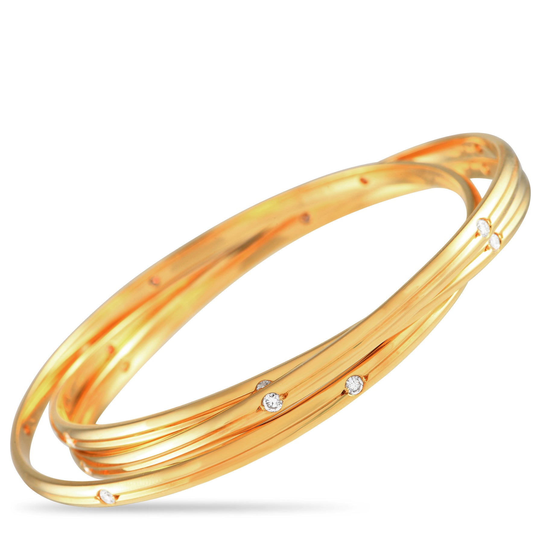 Cartier Constellation 18 Karat Gelbgold Diamant Armband CA01 -012524