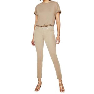 Prima Mid Rise Cigarette Ankle Jean in Seide Bambus 7803872641084