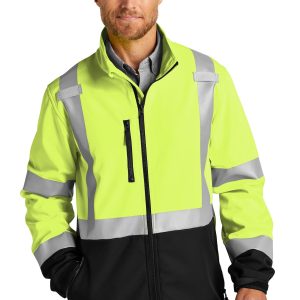 CornerStone Men s ansi 107 Klasse 3 Soft Shell Jacke CSJ503