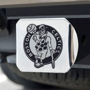 Fanmats Boston Celtics Chrom Metall Hitch Cover mit Chrom Metall 3D Emblem