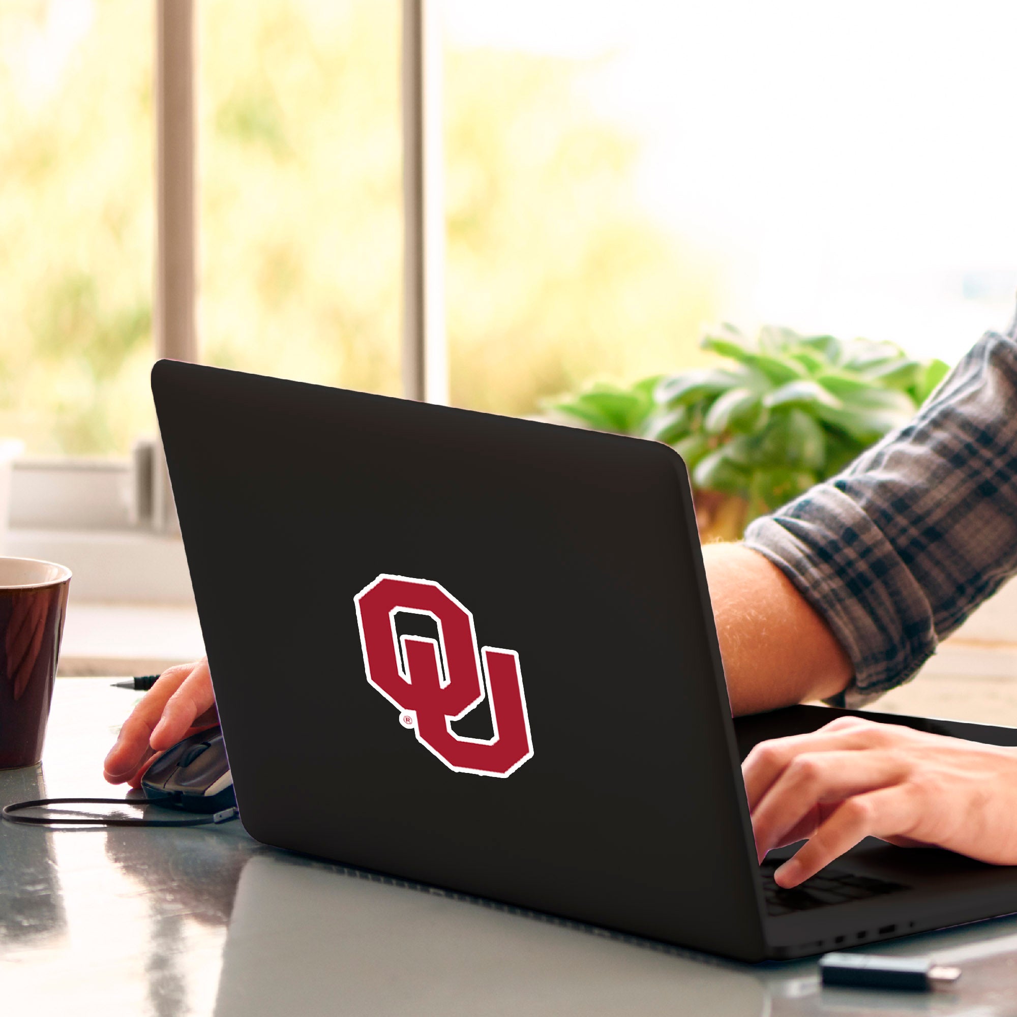 Fanmats Oklahoma Sooners Matte Aufkleber