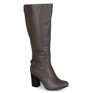 Journee Damen breite Kalb Carver Stiefel 7678406590524