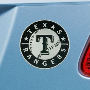 Fanmats texas Ranger 3D Chrom Metall Emblem